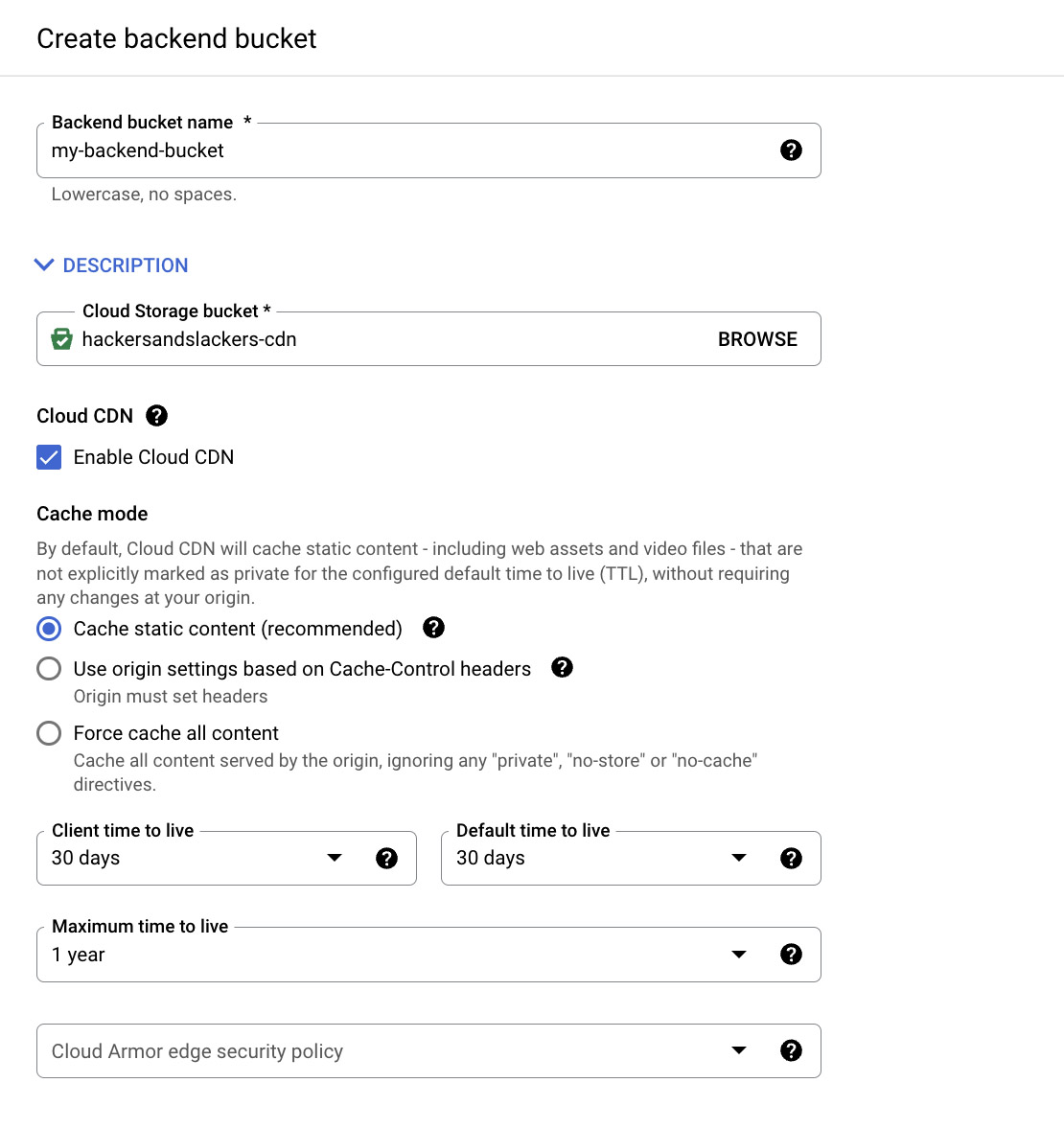 Serving Assets via CDN with Google Cloud